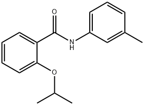 2-isopropoxy-N-(3-methylphenyl)benzamide Structure