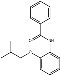 N-(2-isobutoxyphenyl)benzamide Structure