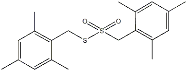 S-(mesitylmethyl) mesitylmethanesulfonothioate 구조식 이미지