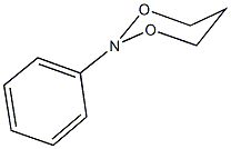 2-phenyl-1,3,2-dioxazinane 구조식 이미지