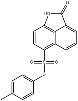 4-methylphenyl 2-oxo-1,2-dihydrobenzo[cd]indole-6-sulfonate Structure