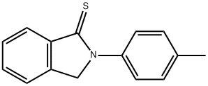 2-(4-methylphenyl)-1-isoindolinethione Structure