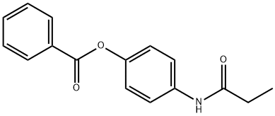 4-(propionylamino)phenyl benzoate Structure