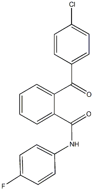 2-(4-chlorobenzoyl)-N-(4-fluorophenyl)benzamide 구조식 이미지