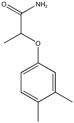 2-(3,4-dimethylphenoxy)propanamide Structure