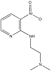 2-{[2-(dimethylamino)ethyl]amino}-3-nitropyridine 구조식 이미지