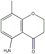 5-amino-8-methyl-2,3-dihydro-4H-chromen-4-one Structure