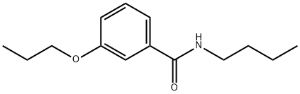 N-butyl-3-propoxybenzamide 구조식 이미지