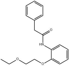 N-[2-(2-ethoxyethoxy)phenyl]-2-phenylacetamide 구조식 이미지