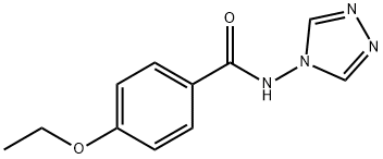 4-ethoxy-N-(4H-1,2,4-triazol-4-yl)benzamide 구조식 이미지