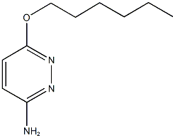 6-(hexyloxy)-3-pyridazinylamine 구조식 이미지