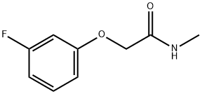 2-(3-fluorophenoxy)-N-methylacetamide 구조식 이미지