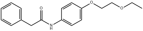 N-[4-(2-ethoxyethoxy)phenyl]-2-phenylacetamide 구조식 이미지