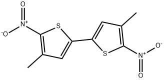 5,5'-bis[3-methyl-2-nitrothiophene] Structure