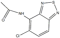 N-(5-chloro-2,1,3-benzothiadiazol-4-yl)acetamide Structure