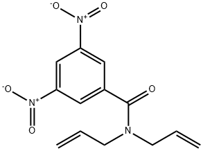 3,5-bisnitro-N,N-diprop-2-enylbenzamide Structure