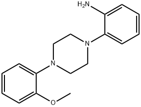 2-[4-(2-methoxyphenyl)-1-piperazinyl]phenylamine 구조식 이미지