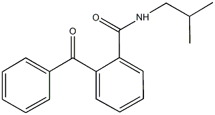 2-benzoyl-N-isobutylbenzamide 구조식 이미지