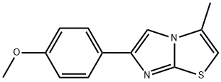 6-(4-methoxyphenyl)-3-methylimidazo[2,1-b][1,3]thiazole 구조식 이미지