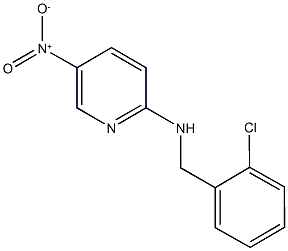 2-[(2-chlorobenzyl)amino]-5-nitropyridine Structure