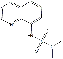 N,N-dimethyl-N'-(8-quinolinyl)sulfamide Structure