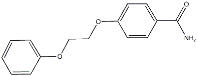 4-(2-phenoxyethoxy)benzamide Structure