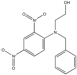 2-[{2,4-bisnitrophenyl}(phenylmethyl)amino]ethanol 구조식 이미지