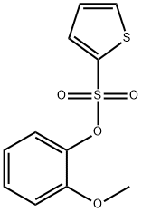 2-methoxyphenyl 2-thiophenesulfonate 구조식 이미지