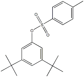 3,5-ditert-butylphenyl 4-methylbenzenesulfonate 구조식 이미지