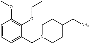 N-(2-ethoxy-3-methoxybenzyl)-N-(4-piperidinylmethyl)amine 구조식 이미지