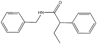 N-benzyl-2-phenylbutanamide Structure