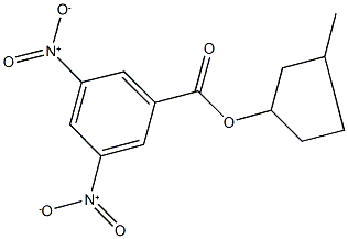 3-methylcyclopentyl 3,5-dinitrobenzoate Structure