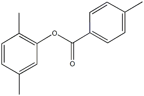 2,5-dimethylphenyl 4-methylbenzoate 구조식 이미지