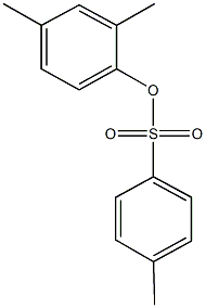 2,4-dimethylphenyl 4-methylbenzenesulfonate Structure