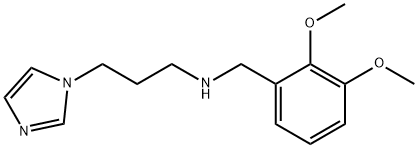 [(2,3-dimethoxyphenyl)methyl][3-(1H-imidazol-1-yl)propyl]amine Structure