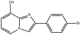 2-(4-bromophenyl)imidazo[1,2-a]pyridin-8-ol Structure