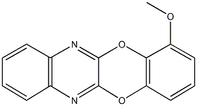 1-methoxy[1,4]benzodioxino[2,3-b]quinoxaline 구조식 이미지