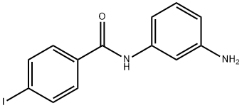 N-(3-aminophenyl)-4-iodobenzamide Structure