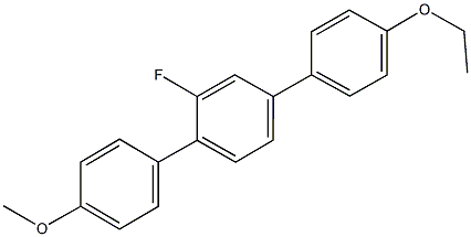 1'-fluoro-1''-ethoxy-1-methoxy-4,2':5',4''-terphenyl Structure