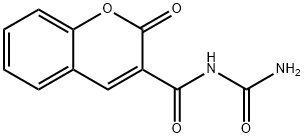 N-[(2-oxo-2H-chromen-3-yl)carbonyl]urea Structure