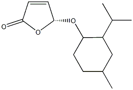 5-[(2-isopropyl-4-methylcyclohexyl)oxy]-2(5H)-furanone Structure
