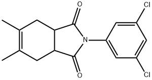 2-(3,5-dichlorophenyl)-5,6-dimethyl-3a,4,7,7a-tetrahydro-1H-isoindole-1,3(2H)-dione 구조식 이미지