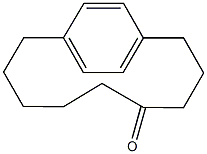 bicyclo[9.2.2]pentadeca-1(13),11,14-trien-5-one 구조식 이미지