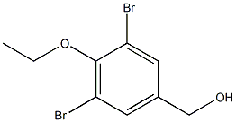 (3,5-dibromo-4-ethoxyphenyl)methanol Structure