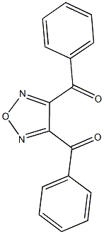 (4-benzoyl-1,2,5-oxadiazol-3-yl)(phenyl)methanone 구조식 이미지