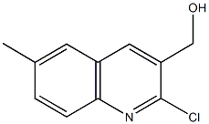 (2-chloro-6-methylquinolin-3-yl)methanol Structure