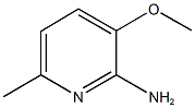 3-methoxy-6-methyl-2-pyridinylamine 구조식 이미지