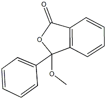 3-methoxy-3-phenyl-2-benzofuran-1(3H)-one 구조식 이미지