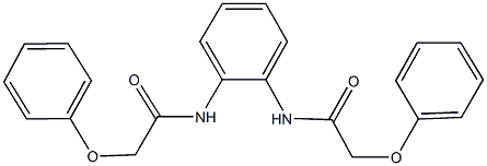 2-phenoxy-N-{2-[(phenoxyacetyl)amino]phenyl}acetamide Structure
