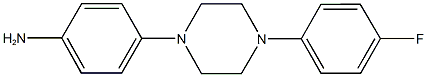 4-[4-(4-fluorophenyl)-1-piperazinyl]phenylamine Structure